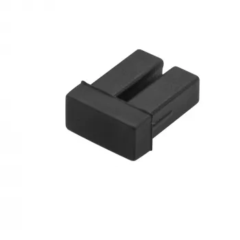 StarTech.com LC SFP Dust Covers - 10 Pack, LC, Rubber, Black, Network switch, 18 mm, 15 mm