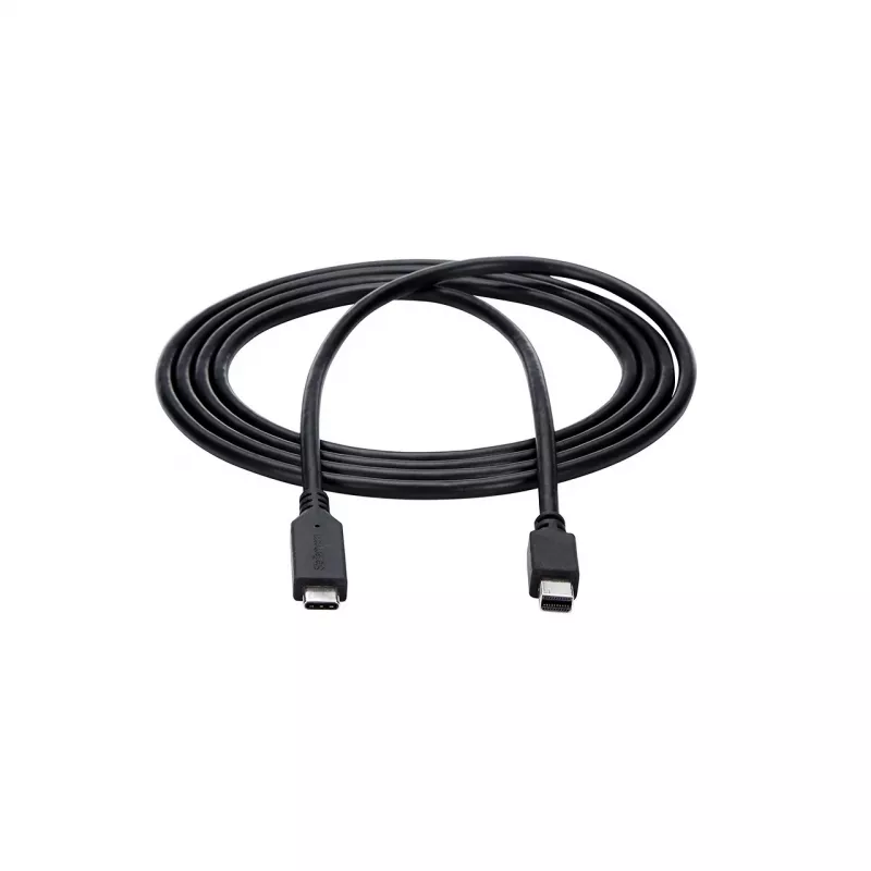 StarTech.com 6 ft. (1.8 m) USB-C to Mini DisplayPort Cable - 4K 60Hz - Black