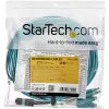 StarTech.com 10m (30ft) MTP(F)/PC to 4x LC/PC Duplex Breakout OM3 Multimode Fiber Optic Cable, OFNP Plenum, 40G Networks, Low Insertion Loss - Fiber Jumper Cord
