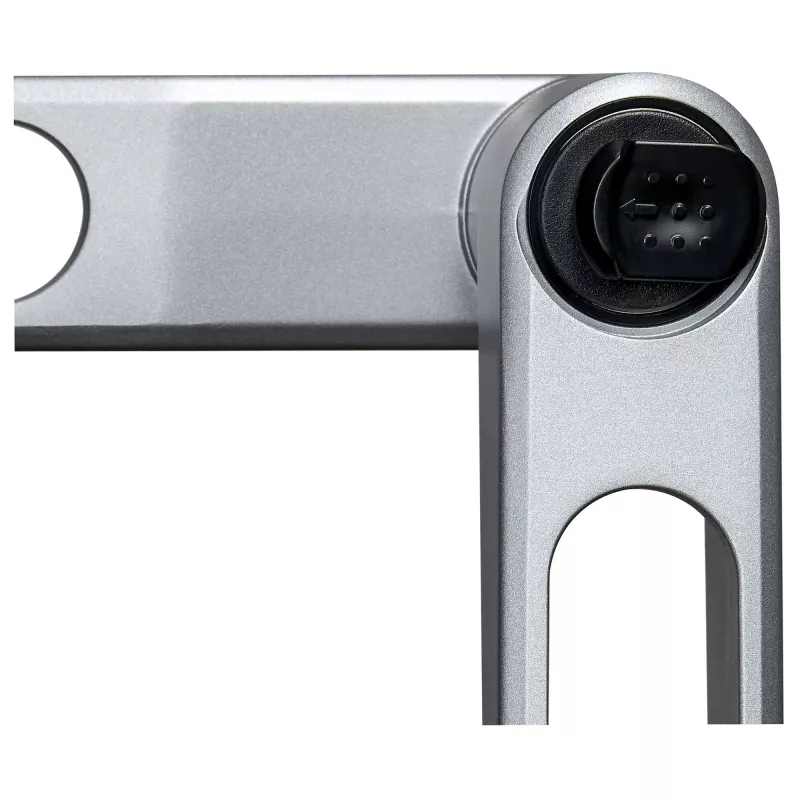 StarTech.com Desk Mount Dual Monitor Arm - Premium Articulating Monitor Arm - up to 30” VESA Mount Displays - Height Adjustable Monitor Mount - Rotate/Tilt/Swivel - Clamp/Grommet - Silver