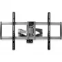 StarTech.com Full Motion TV Wall Mount - Heavy Duty Articulating TV Wall Mount Bracket for 32 inch to 75 inch (165lb/75kg) VESA Display - Universal Adjustable Tilt/Swivel Flat Screen Arm - Silver