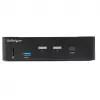 StarTech.com 2 Port DisplayPort KVM Switch - 4K 60Hz - Single Display - Dual Port UHD DP 1.2 USB KVM Switch with Integrated USB 3.0 Hub & Audio - Dell HP Apple Lenovo - TAA Compliant