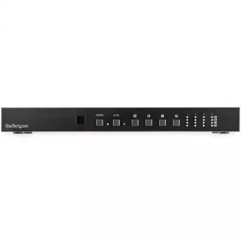 StarTech.com 4x4 HDMI Matrix Switch with Audio and Ethernet Control - 4K 60Hz