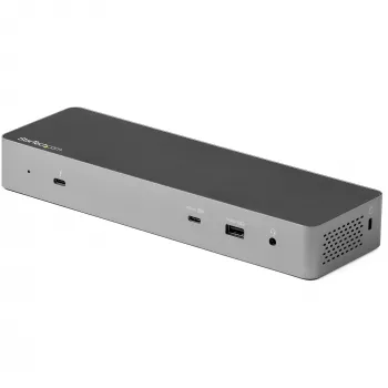 StarTech.com USB C Docking Station for Macbook Pro/Air-M1/M2/M3/M4, Thunderbolt Compatible, HDMI/DisplayPort, Dual 4K 60Hz/Single 8K, USB Type-C Laptop Dock, 96W Power Delivery, USB 10Gbps