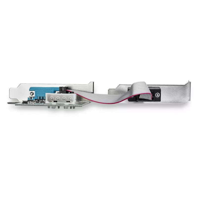 StarTech.com 2-port PCI Express RS232 Serial Adapter Card - PCIe RS232 Serial Host Controller Card - PCIe to Serial DB9 - 16950 UART - Low Profile Expansion Card - Windows & Linux
