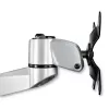 StarTech.com Desk Mount Quad Monitor Arm – Premium Articulating VESA 4 Monitor Mount 2x2 up to 30 inch – Ergonomic Height Adjustable Pole Mount - Tilt/Swivel/Rotate - C-Clamp/Grommet - Silver