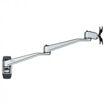 StarTech.com Wall Mount Monitor Arm - Articulating Ergonomic VESA Wall Mount Monitor Arm - 20 inch (52cm) Long - Single Display up to 34 inch - Swivel/Tilt/Rotate - Adjustable Screen Mount