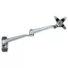 StarTech.com Wall Mount Monitor Arm - Articulating Ergonomic VESA Wall Mount Monitor Arm - 20 inch (52cm) Long - Single Display up to 34 inch - Swivel/Tilt/Rotate - Adjustable Screen Mount