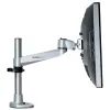 StarTech.com Desk Mount Monitor Arm - VESA or Apple iMac/Thunderbolt or Ultrawide Display up to 14kg - Articulating Height Adjustable Single Desktop Monitor Pole Mount - Clamp/Grommet