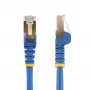 StarTech.com 5m CAT6a Ethernet Cable - 10 Gigabit Shielded Snagless RJ45 100W PoE Patch Cord - 10GbE STP Network Cable w/Strain Relief - Blue Individually Tested/Wiring is UL Certified/TIA