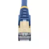StarTech.com 7m CAT6a Ethernet Cable - 10 Gigabit Shielded Snagless RJ45 100W PoE Patch Cord - 10GbE STP Network Cable w/Strain Relief - Blue Individually Tested/Wiring is UL Certified/TIA