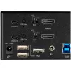 StarTech.com 2 Port Dual Monitor HDMI KVM Switch - 4K 60Hz Ultra HD HDR - Desktop 4K HDMI 2.0 KVM Switch with 2 Port USB 3.0 Hub (5Gbps) & 4x USB 2.0 HID, Audio - Hotkey Switching - TAA