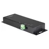 StarTech.com 4 Port USB C Hub 10Gbps - Metal Industrial USB Type-C Hub w/ 3xUSB-A & 1xUSB-C - ESD & Surge Protection - USB-C or USB-A Host - Self-Powered Mountable USB 3.2/3.1 Gen 2 Hub~4-Port USB C Hub 10Gbps - Metal Industrial USB Type-C Hub w/ 3xUSB-A & 1xUSB-C - ESD & Surge Protection - USB-C or USB-A Host - Self-Powered Mountable USB 3.2 Gen 2 Hub