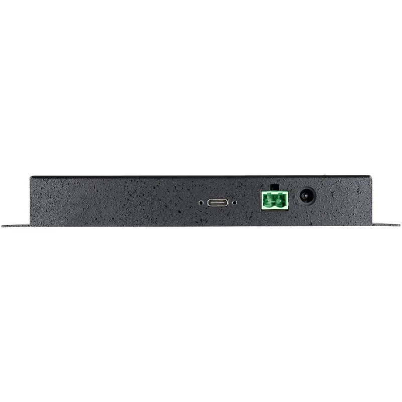 StarTech.com 4 Port USB C Hub 10Gbps - Metal Industrial USB Type-C Hub w/ 3xUSB-A & 1xUSB-C - ESD & Surge Protection - USB-C or USB-A Host - Self-Powered Mountable USB 3.2/3.1 Gen 2 Hub~4-Port USB C Hub 10Gbps - Metal Industrial USB Type-C Hub w/ 3xUSB-A & 1xUSB-C - ESD & Surge Protection - USB-C or USB-A Host - Self-Powered Mountable USB 3.2 Gen 2 Hub