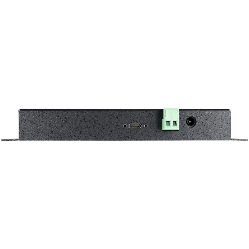 StarTech.com 4 Port USB C Hub 10Gbps - Metal Industrial USB Type-C Hub w/ 3xUSB-A & 1xUSB-C - ESD & Surge Protection - USB-C or USB-A Host - Self-Powered Mountable USB 3.2/3.1 Gen 2 Hub~4-Port USB C Hub 10Gbps - Metal Industrial USB Type-C Hub w/ 3xUSB-A & 1xUSB-C - ESD & Surge Protection - USB-C or USB-A Host - Self-Powered Mountable USB 3.2 Gen 2 Hub