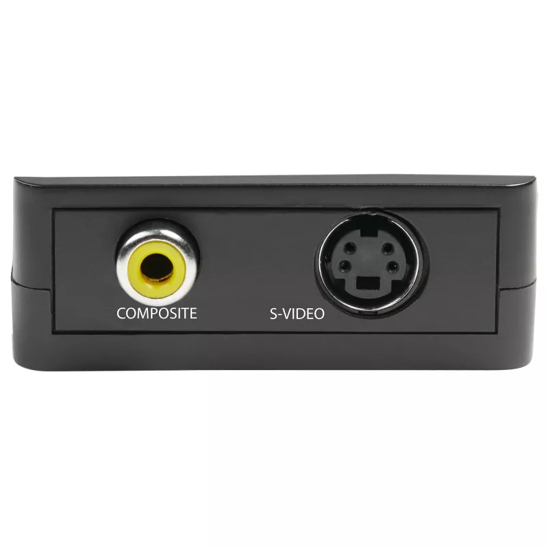 StarTech.com VGA to RCA and S-Video Converter - USB Power, Active video converter, Black, CE, FCC, REACH, 1920 x 1080 pixels, 640 x 480,1920 x 1080 pixels, 60 Hz