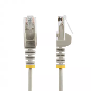 StarTech.com 2.5 m CAT6 Cable - Slim - Snagless RJ45 Connectors - Grey