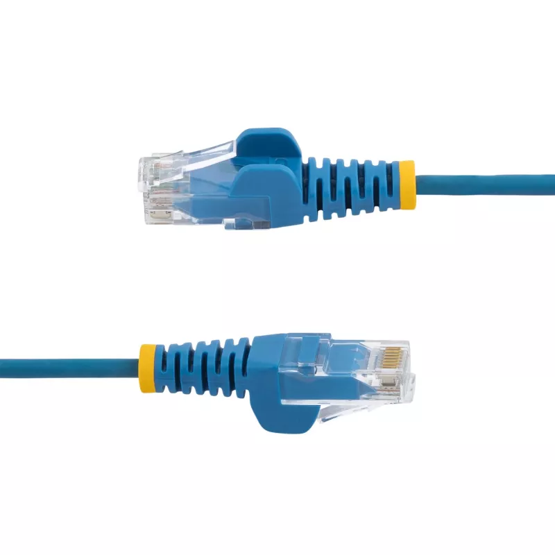 StarTech.com 2.5 m CAT6 Cable - Slim - Snagless RJ45 Connectors - Blue