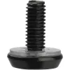 StarTech.com 50 Pack 10-32 Server Rack Cage Nuts and Screws w/Washers - Rack Mount Hardware Kit - Network/IT Equipment Cabinet Clip/Captive Nuts & Bolts for Square Holes - Black - TAA