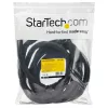 StarTech.com 15' (4.6m) Cable Management Sleeve - Flexible Coiled Cable Wrap - 1.0-1.5 inch dia. Expandable Sleeve - Polyester Cord Manager/Protector/Concealer - Black Trimmable Cable Organizer