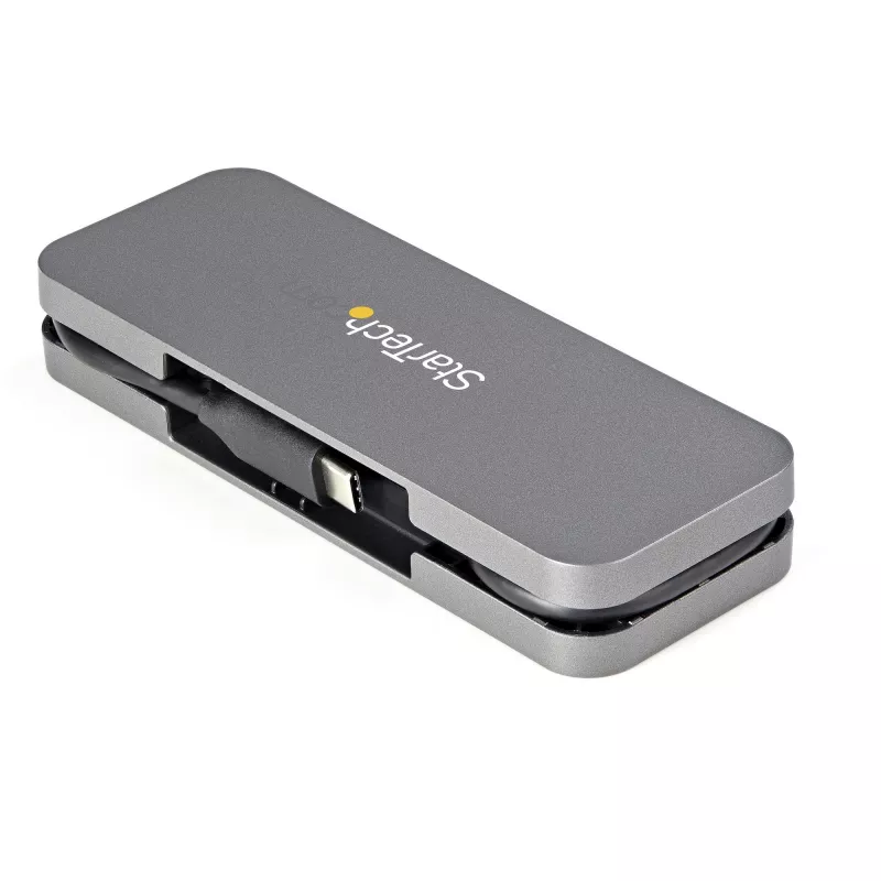 StarTech.com ~4 Port USB C Hub - 4x USB-A - USB 3.0 Type-C Hub - USB 3.2 Gen 1 (5Gbps) - Bus Powered Portable USB-C to USB-A Adapter Laptop Hub - 11.2 inch (28.5cm) Cable w/ Cable Management