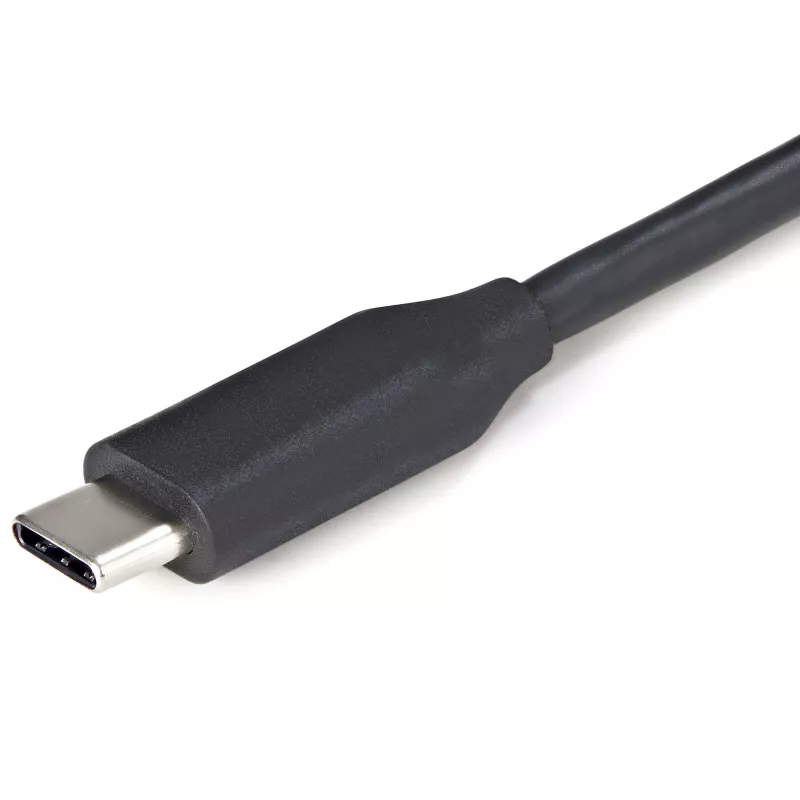 StarTech.com ~4 Port USB C Hub - 4x USB-A - USB 3.0 Type-C Hub - USB 3.2 Gen 1 (5Gbps) - Bus Powered Portable USB-C to USB-A Adapter Laptop Hub - 11.2 inch (28.5cm) Cable w/ Cable Management