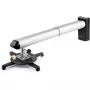StarTech.com Universal Projector Wall Mount - Projector Mount supports Short & Ultra Short Throw Projectors up to 33lb (15kg) - Tilt/Swivel/Rotate - Adjustable 16.5 inch to 27.7 inch from Wall - TAA