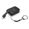 StarTech.com Compact USB C to HDMI Adapter - 4K 30Hz USB Type-C to HDMI Video Display Converter with Keychain Ring - USB-C DP Alt Mode to HDMI Monitor Dongle - Thunderbolt 3 Compatible