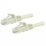 StarTech.com 7.5m CAT6 Ethernet Cable - White CAT 6 Gigabit Ethernet Wire -250MHz 100W PoE RJ45 UTP Network/Patch Cord Snagless w/Strain Relief Individually Tested