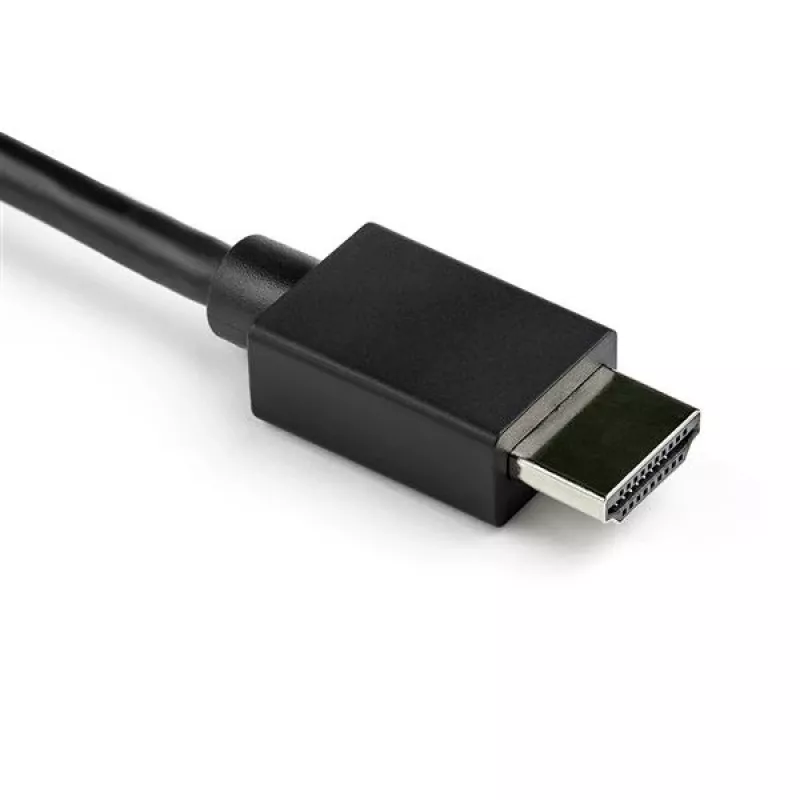 StarTech.com 2m VGA to HDMI Converter Cable with USB Audio Support & Power - Analog to Digital Video Adapter Cable to connect a VGA PC to HDMI Display - 1080p Male to Male Monitor Cable