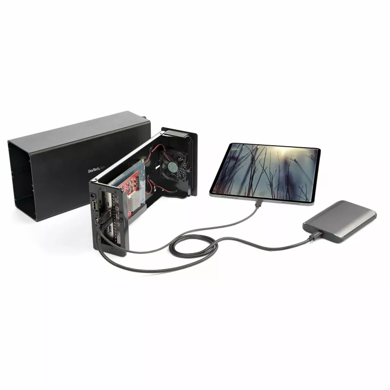 StarTech.com 4-Port USB PCIe Card - 10Gbps USB PCI Express Expansion Card w/ 2 Controllers - 2x USB-C & 2x USB-A ports (USB 3.2/3.1 Gen 2) - USB/USB-C PCI-e Card - Full Profile