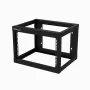 StarTech.com 6U 19 inch Wall Mount Network Rack 19 inch Deep 2 Post Open Frame for Server Room Data/AV/IT/Communication/Computer Equipment/Patch Panel w/Cage Nuts/Screws Hook/Loop - Cisco 2960