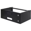 StarTech.com 4U Wall Mount Network Rack - 14 inch Deep (Low Profile) - 19 inch Patch Panel Bracket for Shallow Server and IT Equipment, Network Switches - 44lbs/20kg Weight Capacity, Black