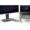 StarTech.com Dual-Monitor Thunderbolt Mini Dock, 4K 60Hz HDMI, Driverless Hub for Windows & Mac, Gigabit Ethernet, 1 x USB 5Gbps & 1x USB 2.0, 11in (28cm) Cable