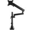StarTech.com Desk Mount Monitor Arm with 2x USB 3.0 Ports, Full Motion Single Monitor Mount, up to 34 inch (17.6lb/8kg) VESA Display, Clamp/Grommet Mount, Mechanical Spring