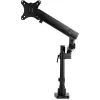 StarTech.com Desk Mount Monitor Arm with 2x USB 3.0 Ports, Full Motion Single Monitor Mount, up to 34 inch (17.6lb/8kg) VESA Display, Clamp/Grommet Mount, Mechanical Spring