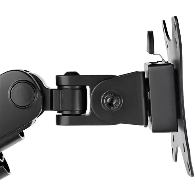 StarTech.com Desk Mount Monitor Arm with 2x USB 3.0 Ports, Full Motion Single Monitor Mount, up to 34 inch (17.6lb/8kg) VESA Display, Clamp/Grommet Mount, Mechanical Spring