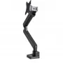 StarTech.com Desk Mount Monitor Arm with 2x USB 3.0 ports, Slim Full Motion Single Monitor Mount, up to 34 inch (17.6lb/8kg) VESA Display, Clamp/Grommet Mount, Mechanical Spring
