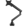 StarTech.com Desk Mount Monitor Arm with 2x USB 3.0 ports, Slim Full Motion Single Monitor Mount, up to 34 inch (17.6lb/8kg) VESA Display, Clamp/Grommet Mount, Mechanical Spring