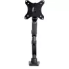 StarTech.com Desk Mount Monitor Arm with 2x USB 3.0 ports, Slim Full Motion Single Monitor Mount, up to 34 inch (17.6lb/8kg) VESA Display, Clamp/Grommet Mount, Mechanical Spring