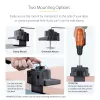 StarTech.com Desk Mount Monitor Arm with 2x USB 3.0 ports, Slim Full Motion Single Monitor Mount, up to 34 inch (17.6lb/8kg) VESA Display, Clamp/Grommet Mount, Mechanical Spring