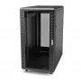 StarTech.com 4-Post 32U Server Rack Cabinet, Lockable 19 inch Data Rack Cabinet for Computer / AV / IT Equipment, Office / Home Network Rack with Casters & Adjustable Mounting Rails