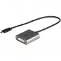 StarTech.com USB C to DVI Adapter - 1920x1200p USB-C to DVI-D Adapter Dongle - USB Type C to DVI Display/Monitor - Video Converter - Thunderbolt 3 Compatible - 12 inch Long Attached Cable - Upgraded Version of CDP2DVI