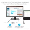 StarTech.com USB C to DVI Adapter - 1920x1200p USB-C to DVI-D Adapter Dongle - USB Type C to DVI Display/Monitor - Video Converter - Thunderbolt 3 Compatible - 12 inch Long Attached Cable - Upgraded Version of CDP2DVI