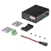 StarTech.com PoE+ Industrial Fiber to Ethernet Media Converter 60W - SFP to RJ45 - Singlemode/Multimode Fiber to Copper Gigabit Ethernet - Compact Size - IP-30/ -40 to +75C