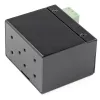 StarTech.com Industrial Fiber to Ethernet Media Converter - 100Mbps SFP to RJ45/Cat6 - Singlemode/Multimode Optical Fiber to Copper Network - 12-56V DC - IP-30/ -40 to +75C