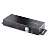 StarTech.com 7-Port Industrial USB 10Gbps Hub with Power Adapter, Metal, Mountable, 5x USB-A and 2x USB-C Downstream Ports, ESD Protection, Powered USB Hub, TAA