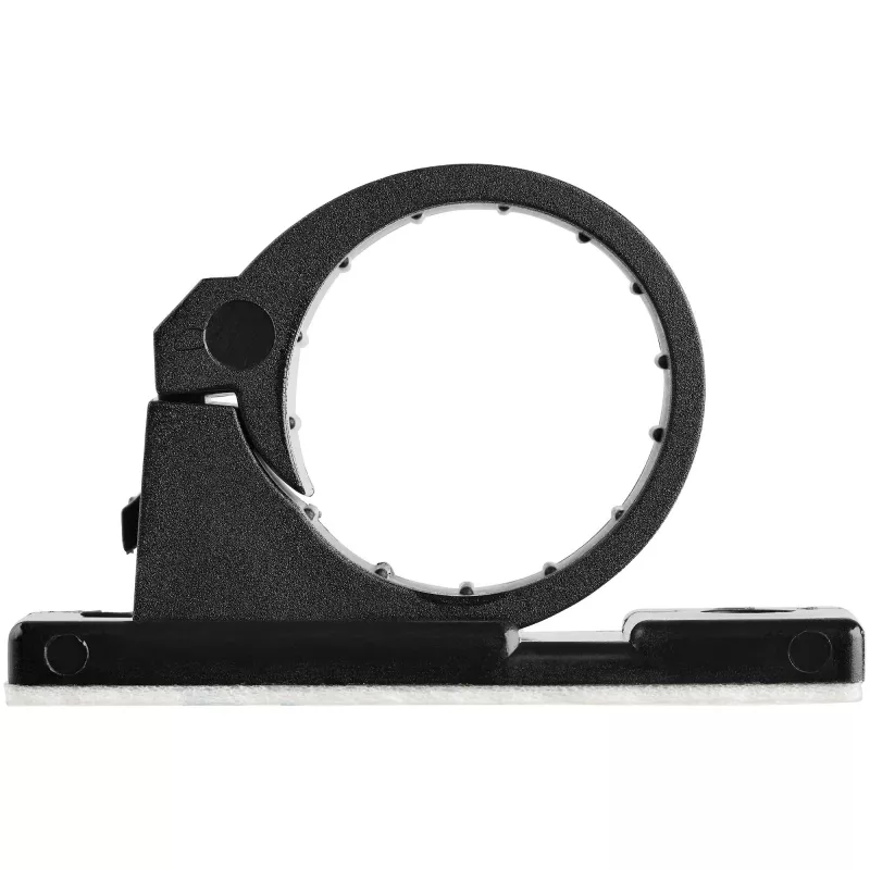 StarTech.com 100 Adhesive Cable Management Clips Black - Network/Ethernet/Office Desk/Computer Cord Organizer - Sticky Cable/Wire Holders - Nylon Self Adhesive Clamp UL/94V-2 Fire Rated