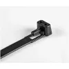 StarTech.com 10 inch(25cm) Reusable Cable Ties - 1/4 inch(7mm) wide, 2-1/2 inch(65mm) Bundle Dia. 50lb(22kg) Tensile Strength, Releasable Nylon Ties, Indoor/Outdoor, 94V-2/UL Listed, 100 Pack - Black
