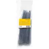 StarTech.com 10 inch(25cm) Reusable Cable Ties - 1/4 inch(7mm) wide, 2-1/2 inch(65mm) Bundle Dia. 50lb(22kg) Tensile Strength, Releasable Nylon Ties, Indoor/Outdoor, 94V-2/UL Listed, 100 Pack - Black